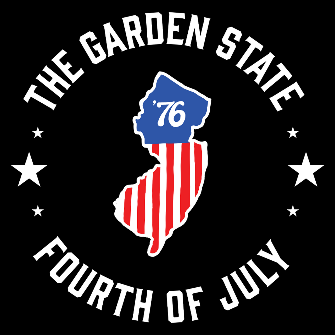 LIMITED EDITION - 4th of July Tee (Black)