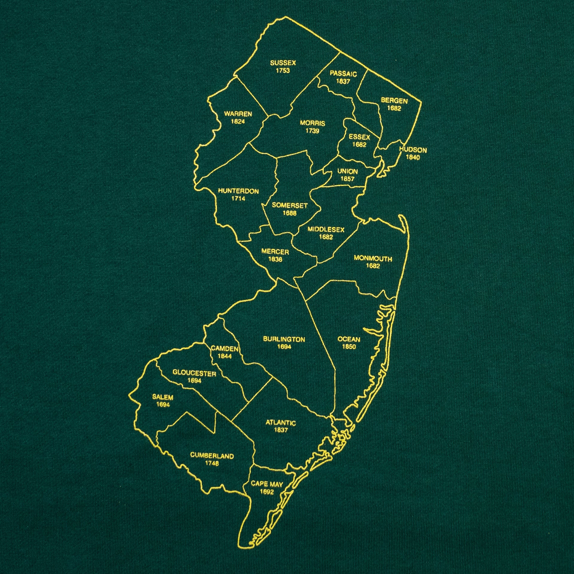 Garden State Classic Hoodie Green