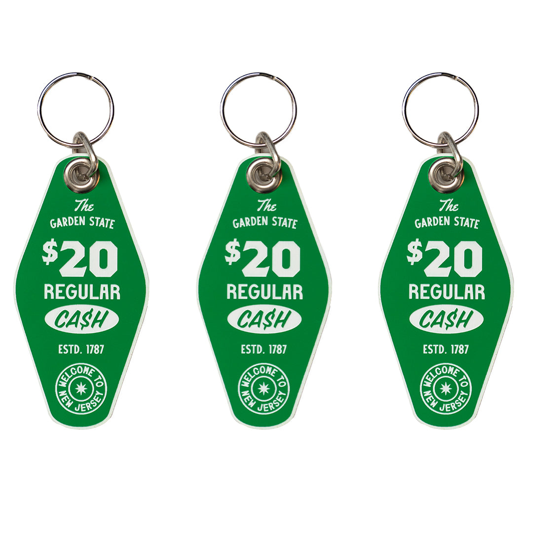 20 Regular Cash Motel Keychain